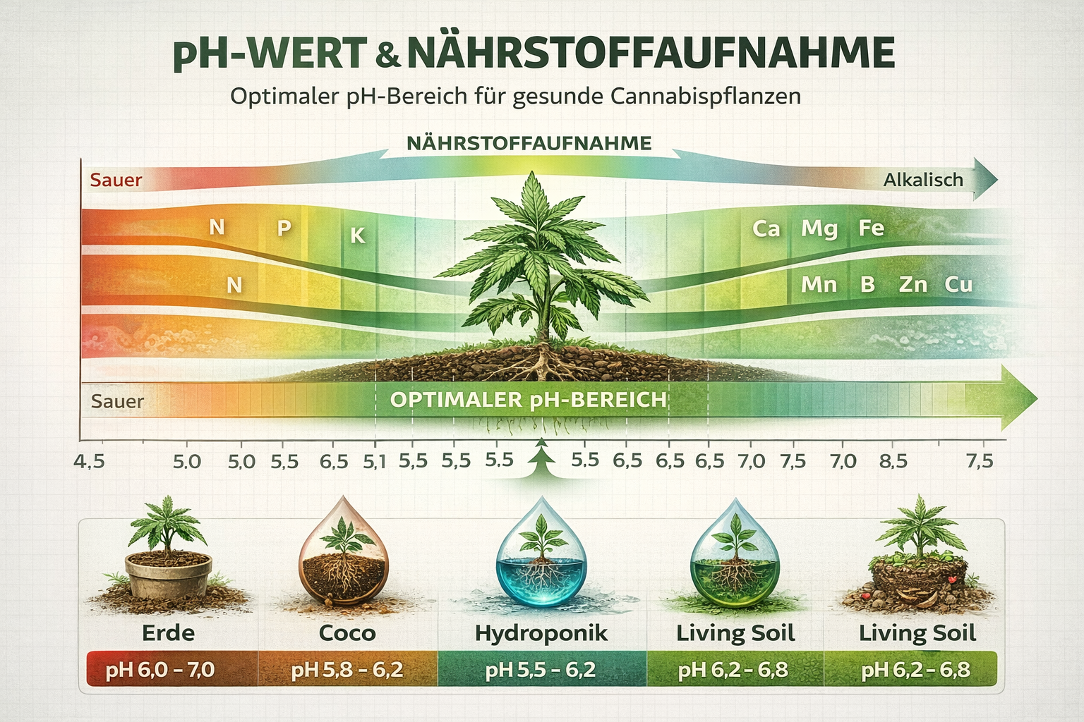Wasser ist Leben – Der pH-Wert und seine Bedeutung für gesundes Pflanzenwachstum
